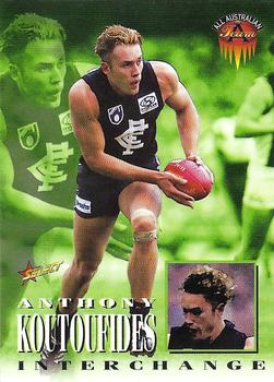 1996 Select AFL #248 Anthony Koutoufides Front